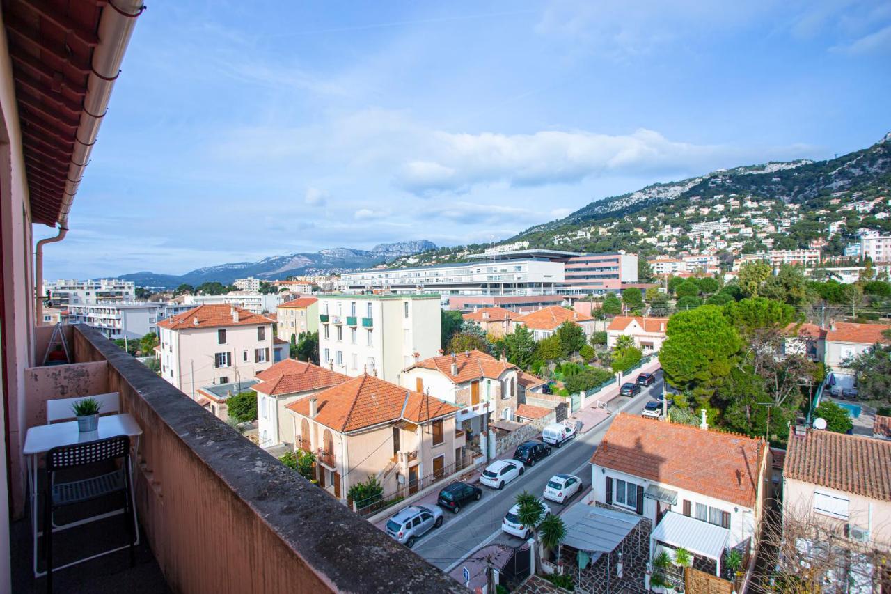 #4 Toulon Centre, Balcon, Vue Sur Corniche, Lumineux, Au Calme, Stationnement Facile & Gratuit Apartment Exterior photo